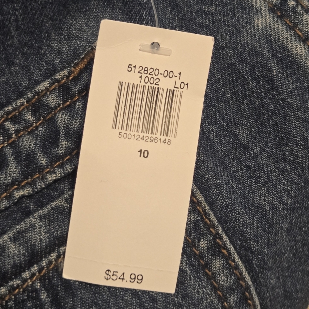 Old Navy Womens High Waisted Baggy Wide Leg Denim Jeans Size 10 - Picture 10 of 12